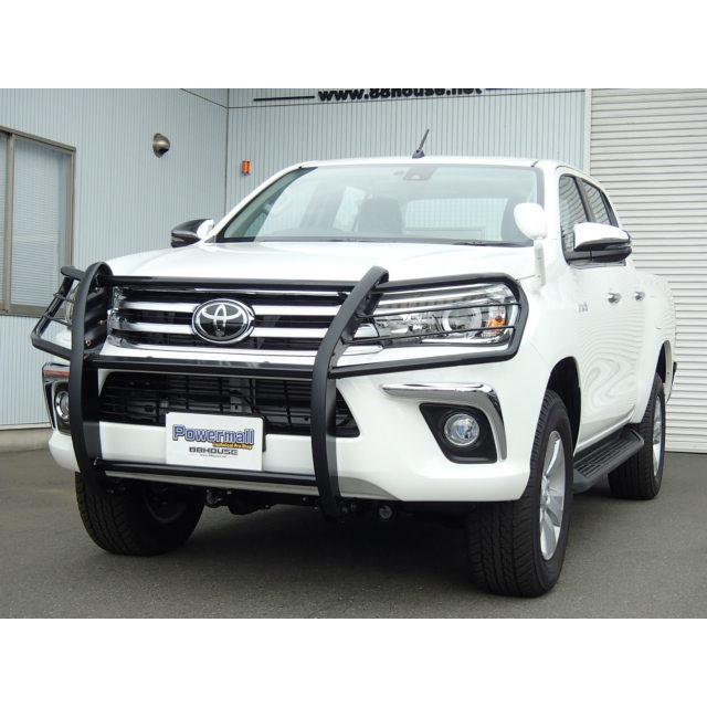 WIN61 ハイラックス GUN125 グリルガード HILUX 分割式 ブラック