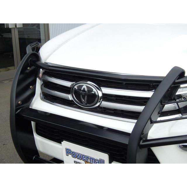 WIN61 ハイラックス GUN125 グリルガード HILUX 分割式 ブラック 