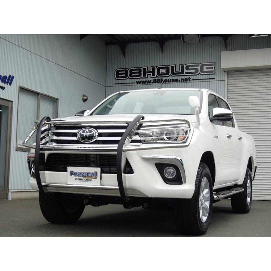 WIN60 ハイラックス GUN125 グリルガード HILUX 分割式 ステンレス 