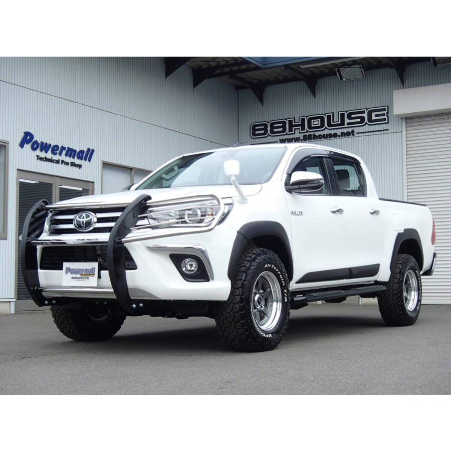 WIN63 ハイラックス GUN125 サイドステップ HILUX 4.25インチ オーバル