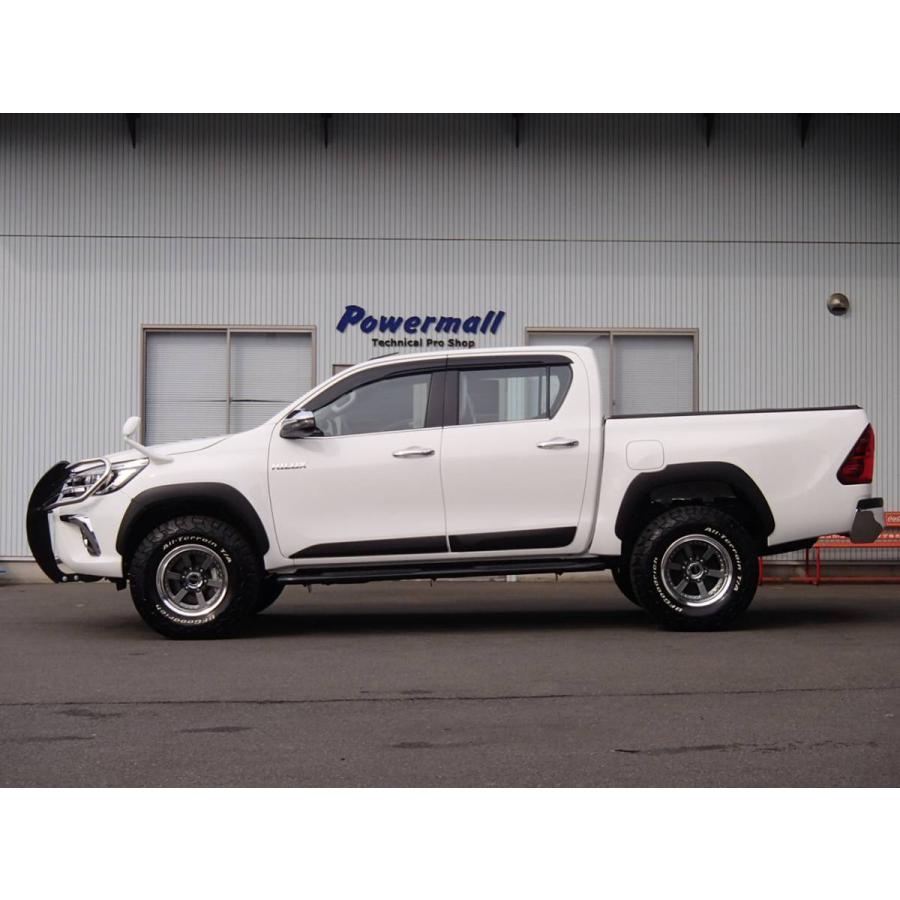 WIN63 ハイラックス GUN125 サイドステップ HILUX 4.25インチ オーバル