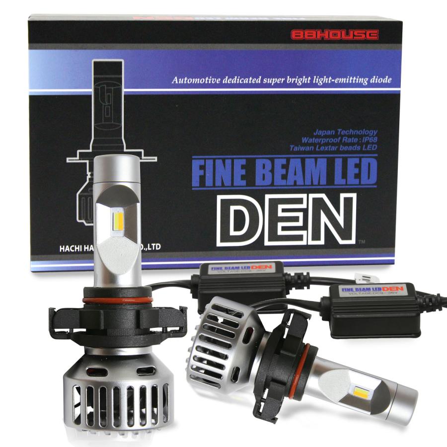 88ハウス PSX24W LEDバルブ DEN 86 BRZ 白 6000lm ファン付 36W