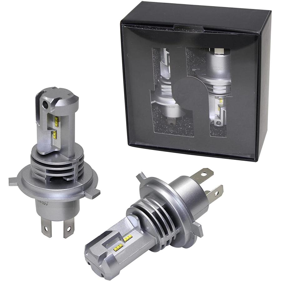88ハウス H4 H/L LEDバルブ 12V 24V 白 2灯分 Z2シリーズ 12000