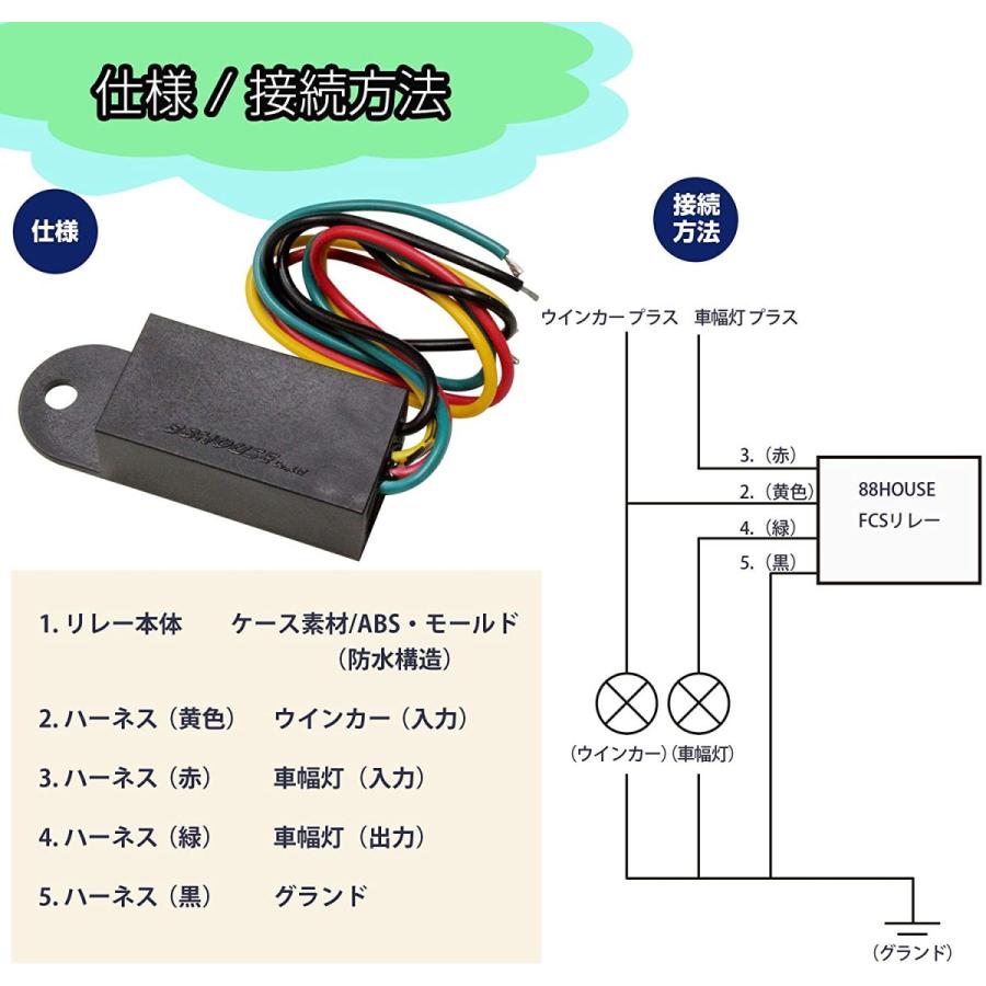 アメ車 改善 Fcsリレー 1個 ウインカーポジション 国内仕様変更 スモール 輸入車 ハウス製 予備検 車検 カット 電装品 L159 Fcs Nskヤフーshop 通販 Yahoo ショッピング