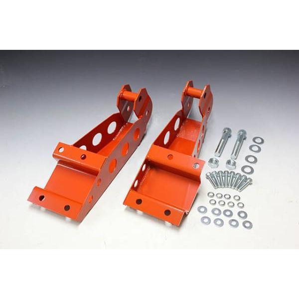 トヨタ　ランドクルーザー80 リーディングアーム75mmダウンブラケット nsk-shopping_lc80-hicast75mm