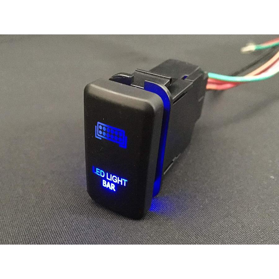 純正形状 スイッチ トヨタ汎用 Bタイプ 白/青/オレンジ LED