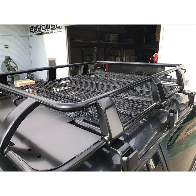 WIN106 ランクル80 ルーフラック 専用設計 ライトバー取付可