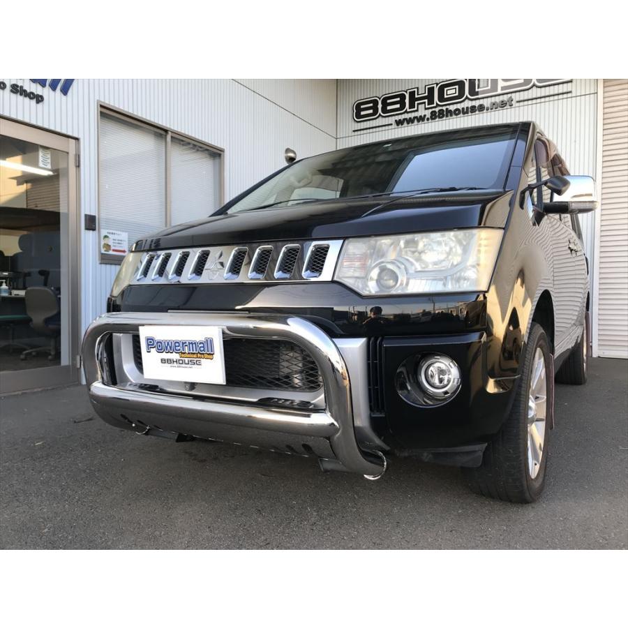 WIN167 デリカ D:5 ブルバー ビッグチューブ フロント バンパーガード