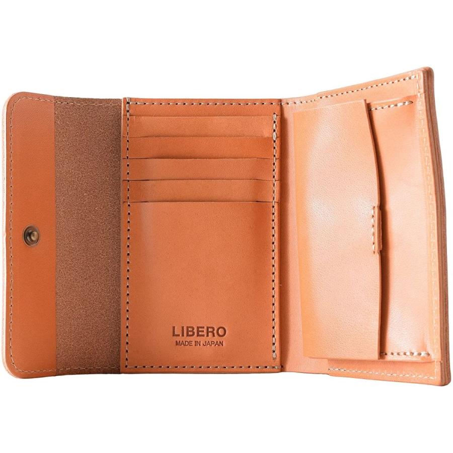 宅送 リベロ Libero 栃木レザー 財布 三つ折り メンズ レディース 日本製 本革 Lb 101 ブラウン Nskストア 通販 Yahoo ショッピング 保障できる Www Kmhsystems Com