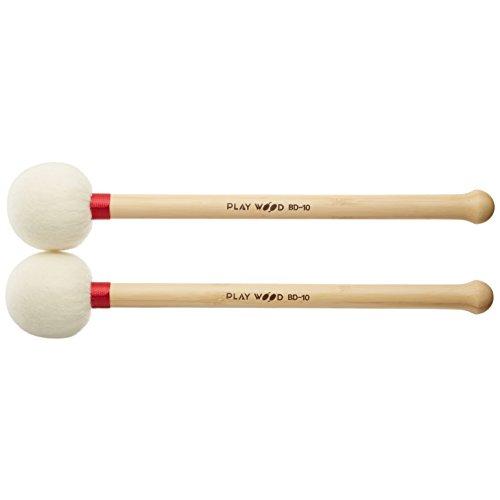 安心発送】PLAY WOOD プレイウッド バスドラム・マレット H・レン
