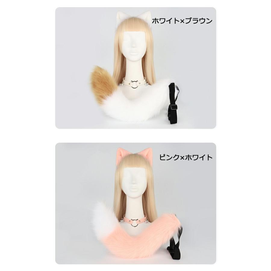 ハロウィン コスプレ 黒猫 コスプレ道具 猫耳 カチューシャ キツネ 耳