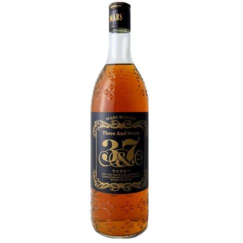 マルスウイスキー 信州 3＆7 ブレンデッドウイスキー 720ml ×2本 本坊 