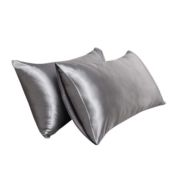 枕カバー シルクタッチ 51×66cm Sサイズ 滑らかな肌触り 簡単装着 枕