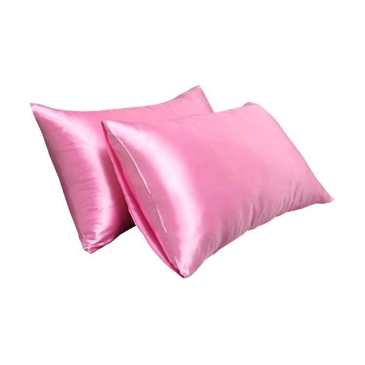 枕カバー シルクタッチ 51×66cm Sサイズ 滑らかな肌触り 簡単装着 枕