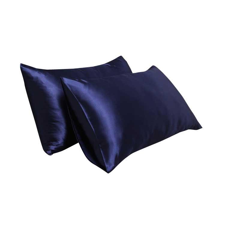 枕カバー シルクタッチ 51×66cm Sサイズ 滑らかな肌触り 簡単装着 枕