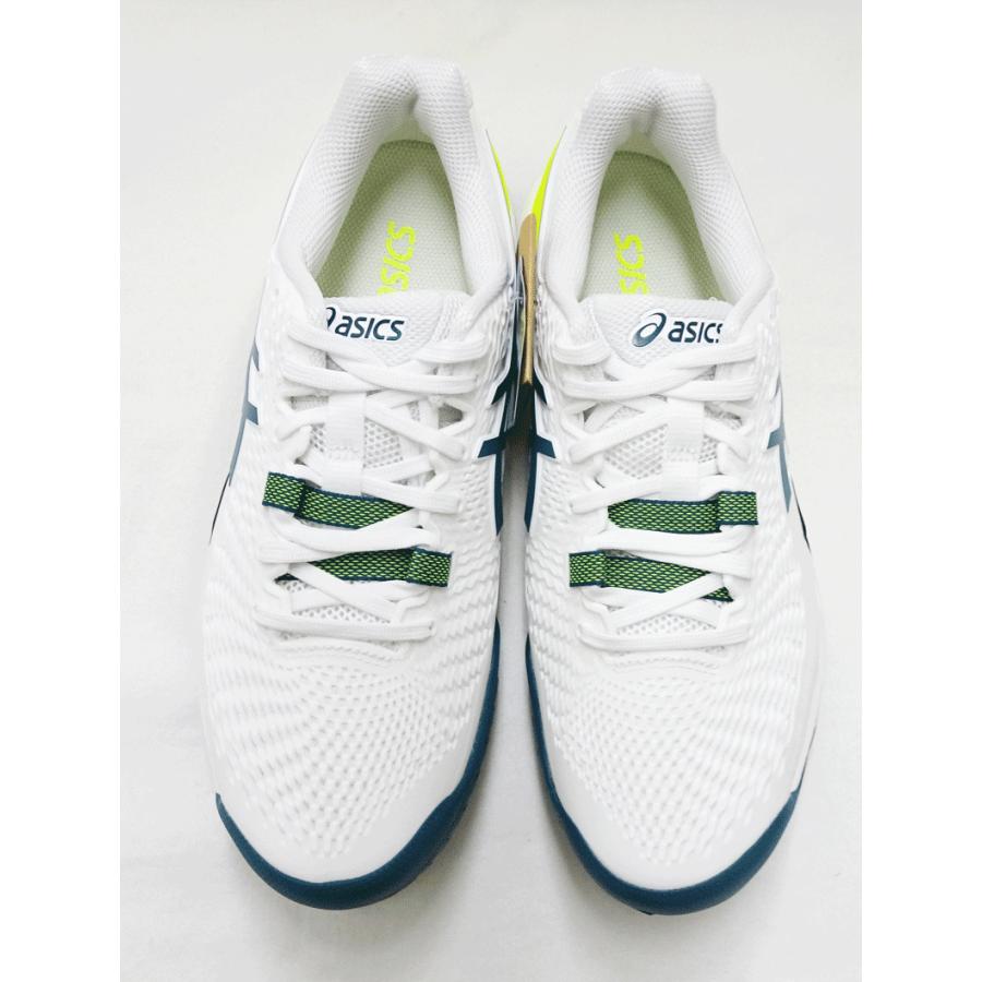 テニスシューズ アシックス asics ゲルレゾリューション9ワイド GEL-RESOLUTION9WIDE 1041A376-101 オールコート｜nsp-nishinagasports｜03