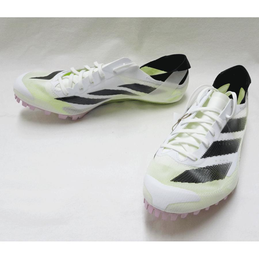 陸上スパイク アディダス adidas アディゼロファインネス ADIZERO FINESSE IE5487 オールウェザー専用 短距離用｜nsp-nishinagasports｜02