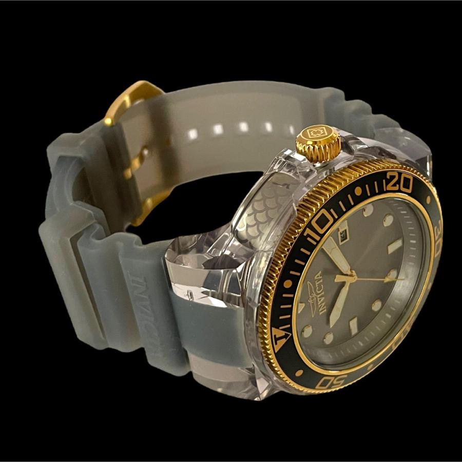 腕時計 メンズ デカくてゴツい インビクタ クォーツ カジュアル １００M防水 アナログ ブランド 並行輸入品｜nspacedesign｜07