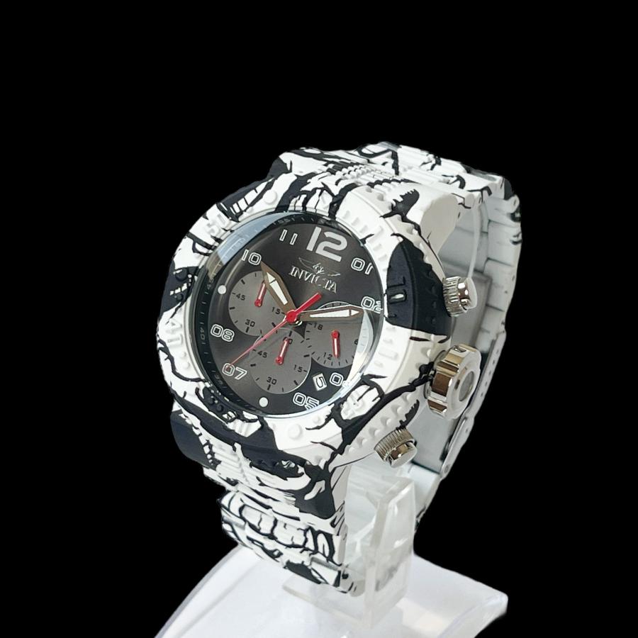 メンズ腕時計 防水 INVICTA GrandProDive 白 グラフィティ 高級ブランド 43232 並行輸入品｜nspacedesign｜02