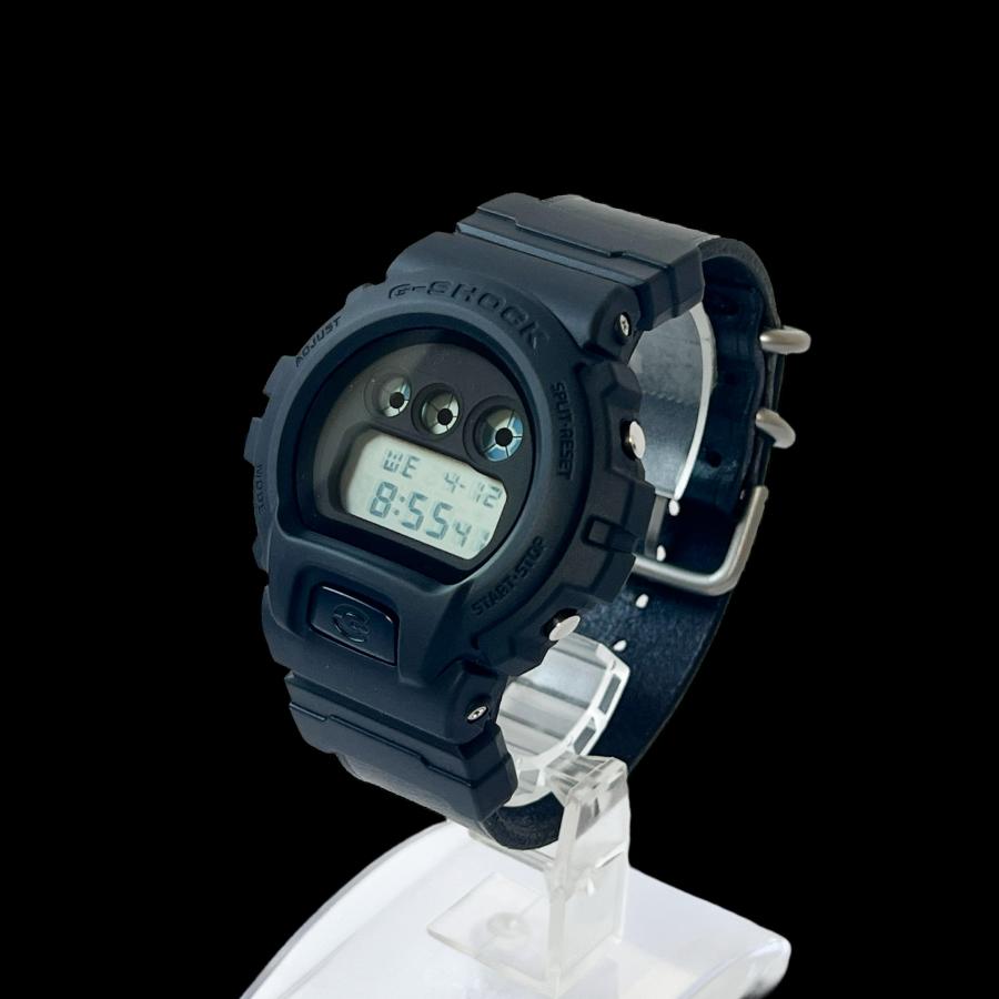 メンズ腕時計 G-SHOCK CASIO カシオ Hender Schemeコラボ オールブラック 200m防水 ブランド DW-6900｜nspacedesign｜02