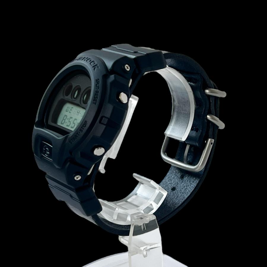 メンズ腕時計 G-SHOCK CASIO カシオ Hender Schemeコラボ オールブラック 200m防水 ブランド DW-6900｜nspacedesign｜03