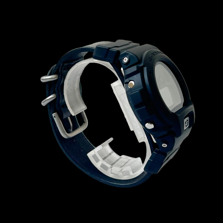 メンズ腕時計 G-SHOCK CASIO カシオ Hender Schemeコラボ オールブラック 200m防水 ブランド DW-6900｜nspacedesign｜04