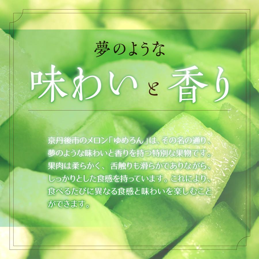 【8/8販売終了！】京丹後市産メロン「ゆめろん」青玉2玉セット　農家直送　1玉1.4kg　お中元 |  | 01