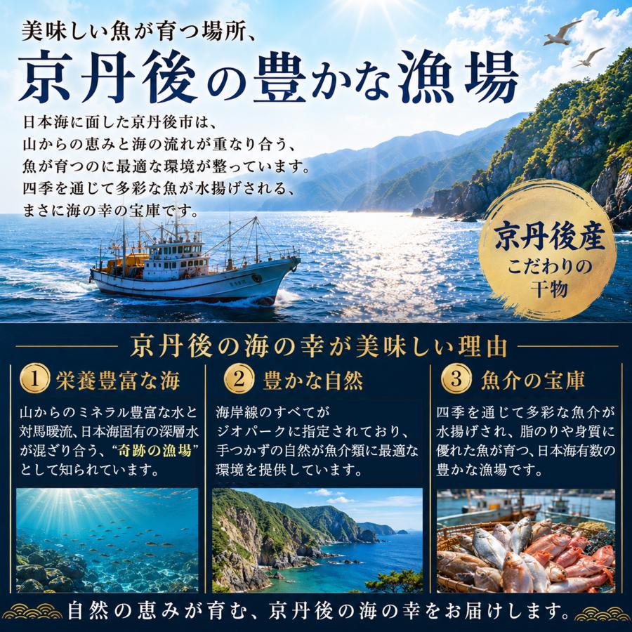 京丹後から直送　ノドグロ入り厳選干物セット　3種9匹　冷凍　ハタハタ　エテカレイ |  | 01