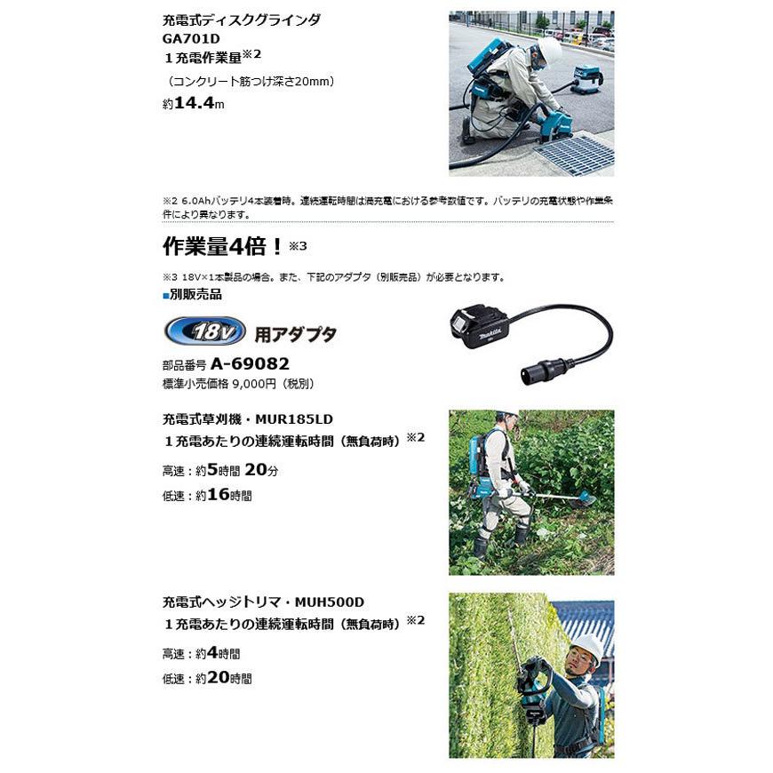 マキタ PDC01 ポータブル電源ユニット 40Vmax(18V+18V=36V マキタ PDC01 ポータブル電源ユニット 40Vmax(18V+18V=36V