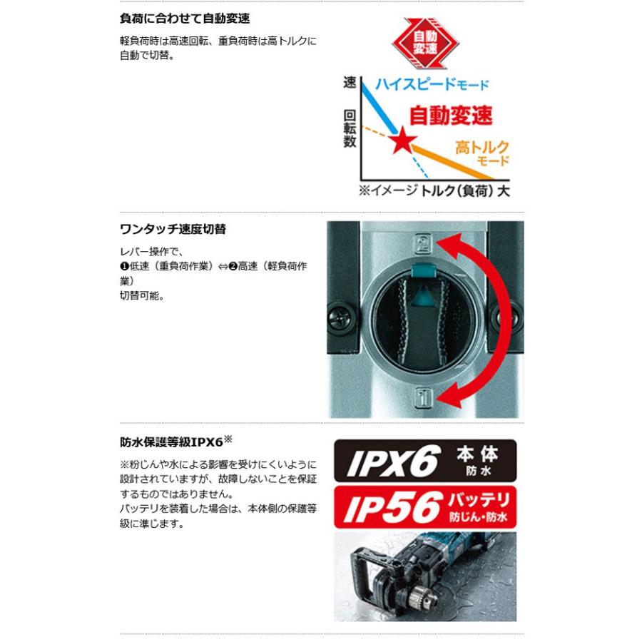 マキタ DA001GRDX 充電式アングルドリル13mm 40Vmax 2.5Ah(電池2 マキタ DA001GRDX 充電式アングルドリル13mm 40Vmax 2.5Ah(電池2