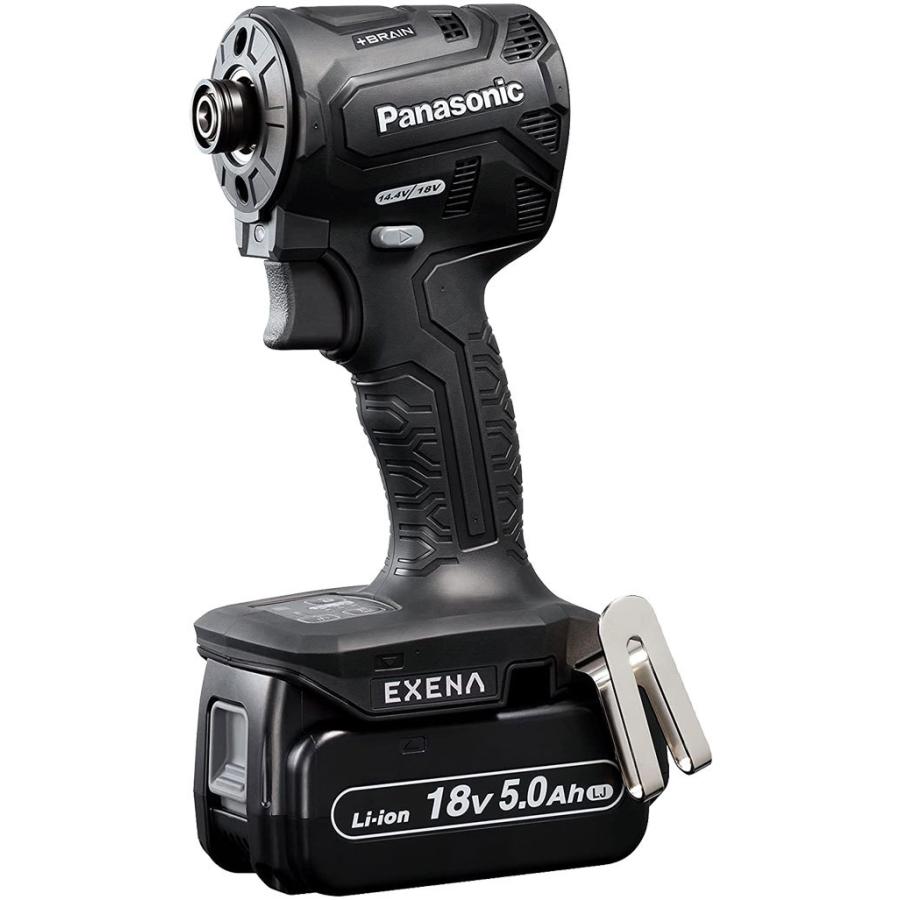 パナソニック〔Panasonic〕EZ1PD1J18D-B 充電インパクトドライバー(黒 