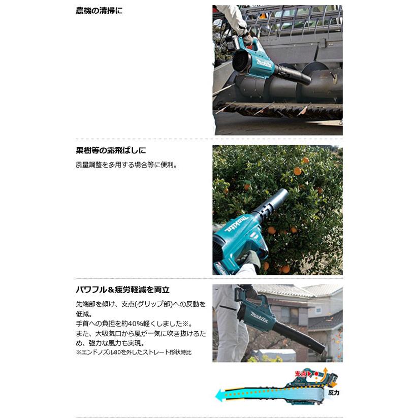 マキタ MUB001GZ 充電式ブロワ 40Vmax 本体のみ(バッテリ・充電器別売 