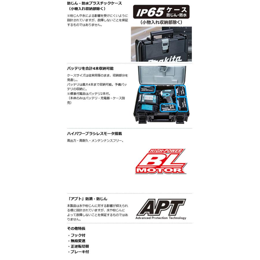 マキタ TD162DRGXB 充電式インパクトドライバ (黒) 14.4V 6.0Ah マキタ TD162DRGXB 充電式インパクトドライバ (黒) 14.4V 6.0Ah