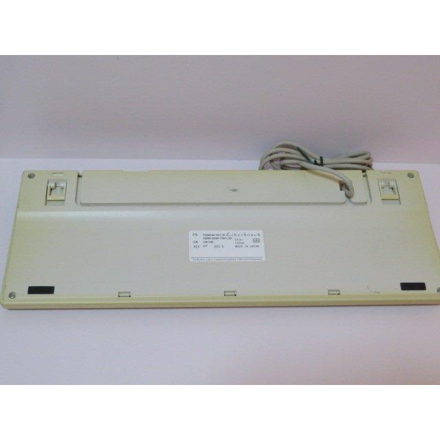 富士通コンポーネント Libertouch White USBキーボード 日本語108キー  