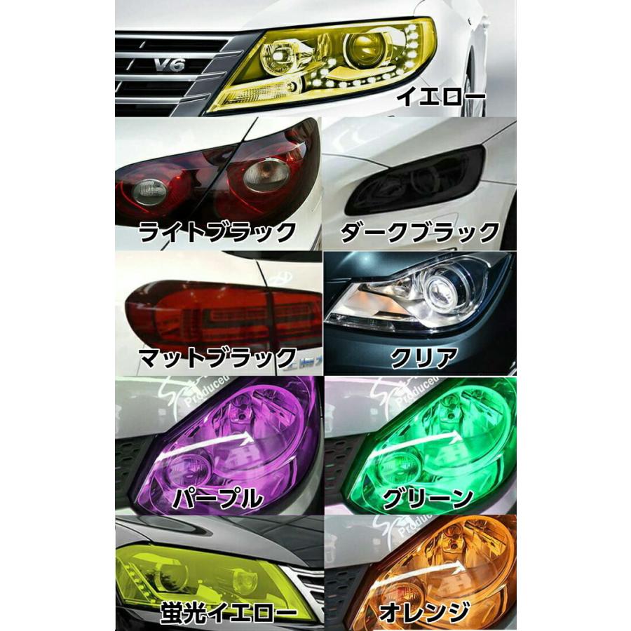 カーライトレンズフィルム40ｃｍ 50ｃｍ単位マットブラック ヘッドライト テールライト用スモークフィルム エヌスタイルヤフーショッピング店 通販 Yahoo ショッピング