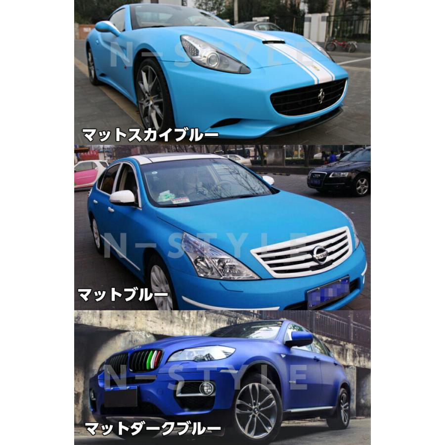 カーラッピングシート 152cm×30m マットローズピンク 艶なしラッピングフィルム 耐熱耐水曲面対応裏溝付 艶消しカッティングシート_5