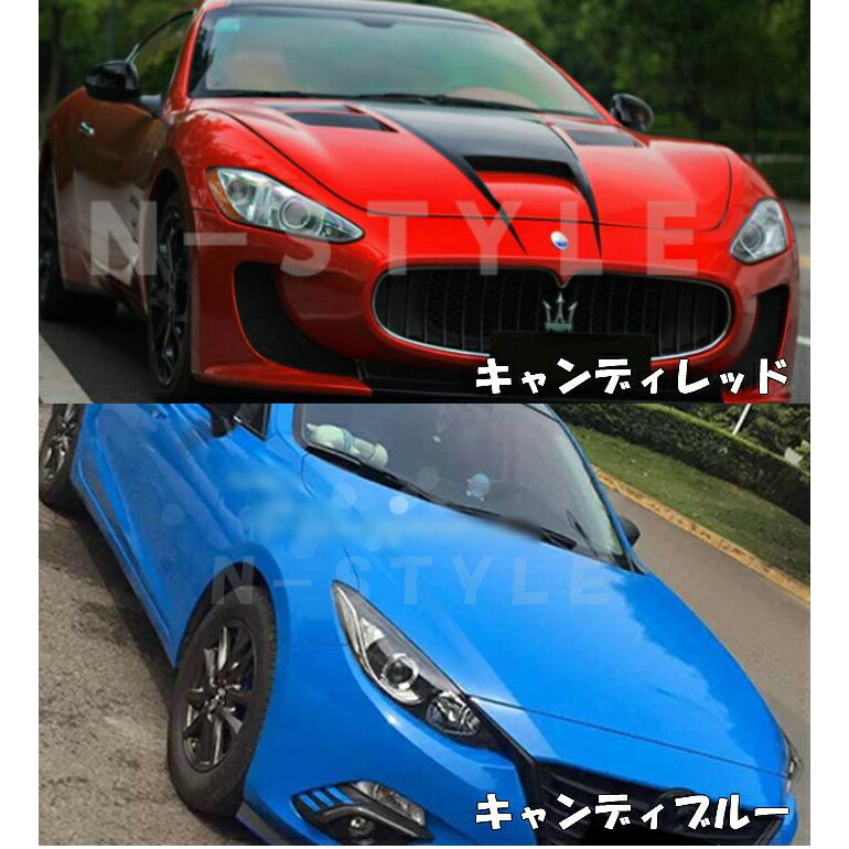 カーラッピングシート　キャンディホワイト152cm×3ｍ 艶あり白ハイグロスカーラッピングフィルム耐熱耐水曲面対応裏溝付保護付_10