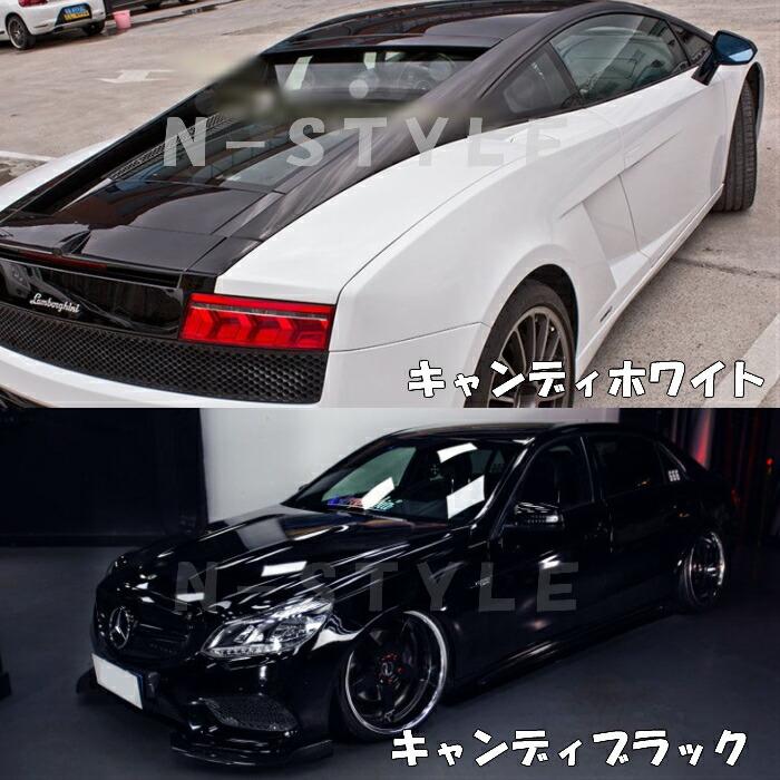 カーラッピングシート　キャンディホワイト152cm×3ｍ 艶あり白ハイグロスカーラッピングフィルム耐熱耐水曲面対応裏溝付保護付_11