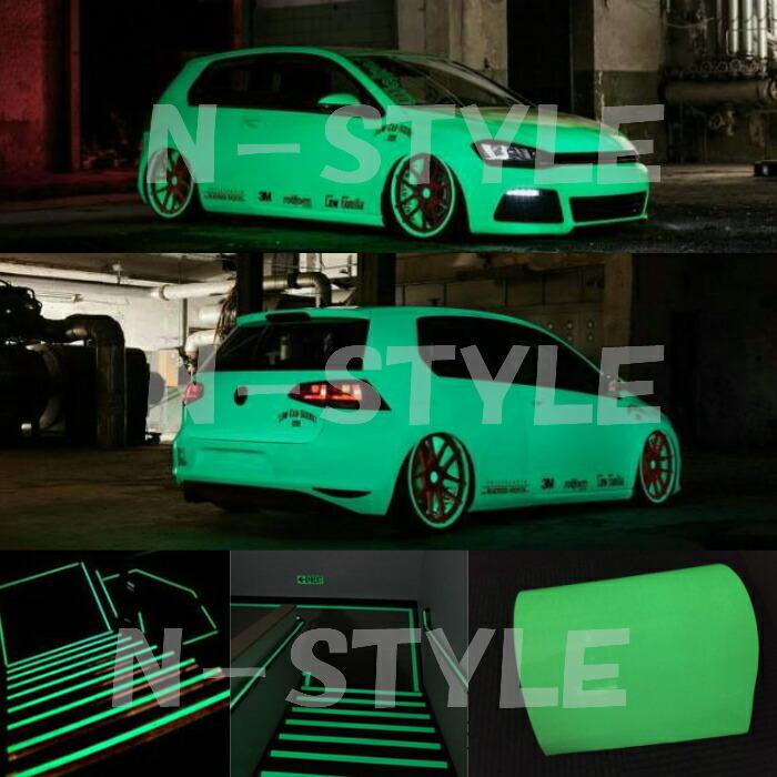 蓄光シート152ｃｍ 50ｃｍ 暗闇で光る カーラッピングシートフィルム 夜光蓄光ステッカー作成カッティングシート 星型丸など自分で作れる蓄光シールテープ エヌスタイルヤフーショッピング店 通販 Yahoo ショッピング