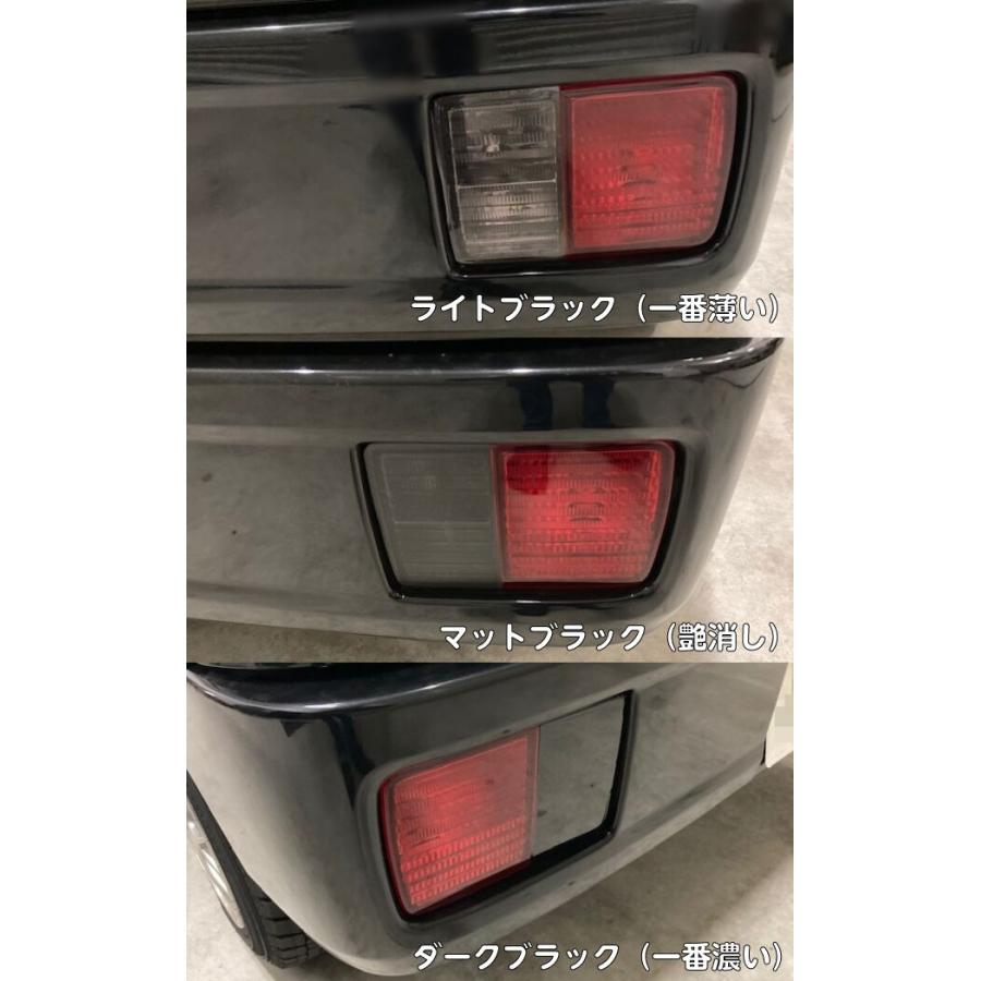 エブリィバン17系専用 テール ランプカット済みフィルム(ハーフ