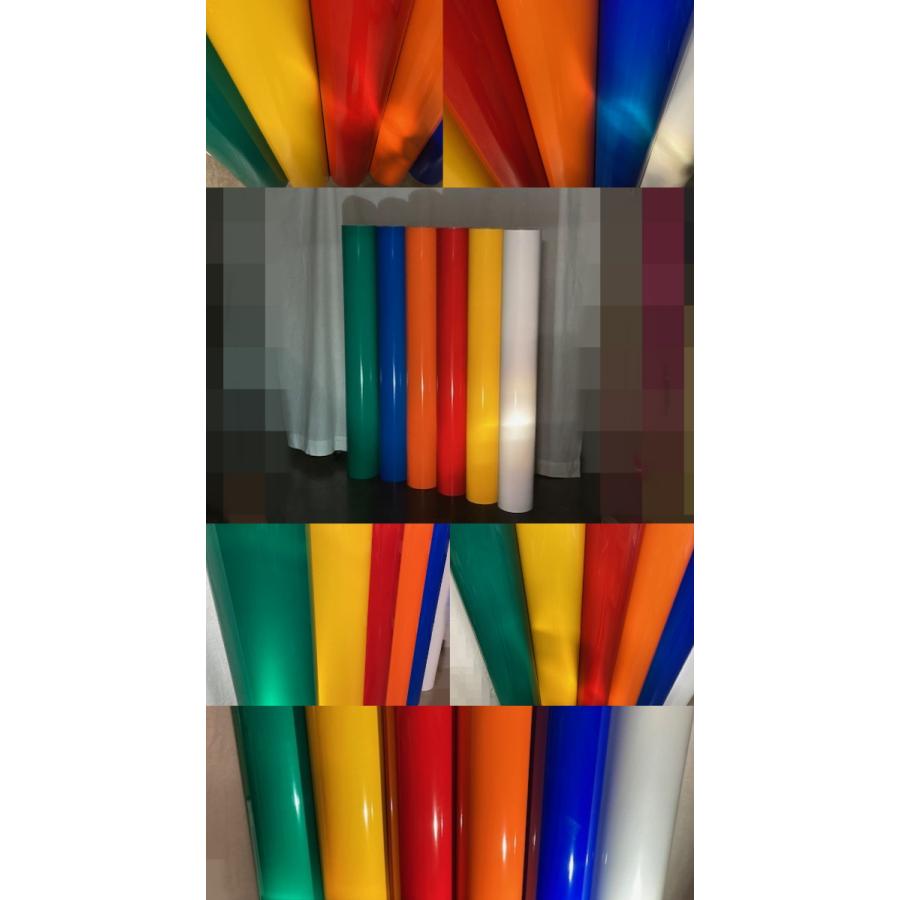 反射シート オラライト5200 1235mm×50m グリーン ORALITEガラスビーズ製反射フィルム 緑 オラフォルカッティングシート 反射シールステッカー 看板注意喚起の画像