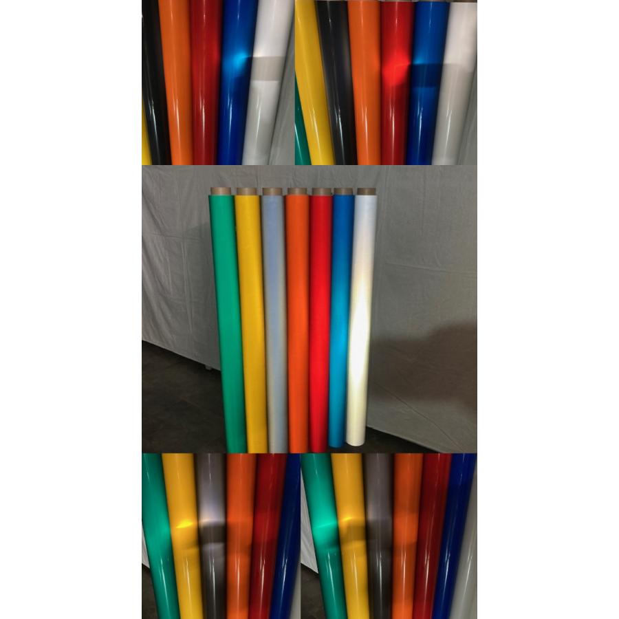 反射シート オラライト5600 1235mm×10m ブルー ORALITEガラスビーズ製高輝度反射フィルム 青 オラフォル反射シールステッカー 自動車トラックバイク用パーツの画像