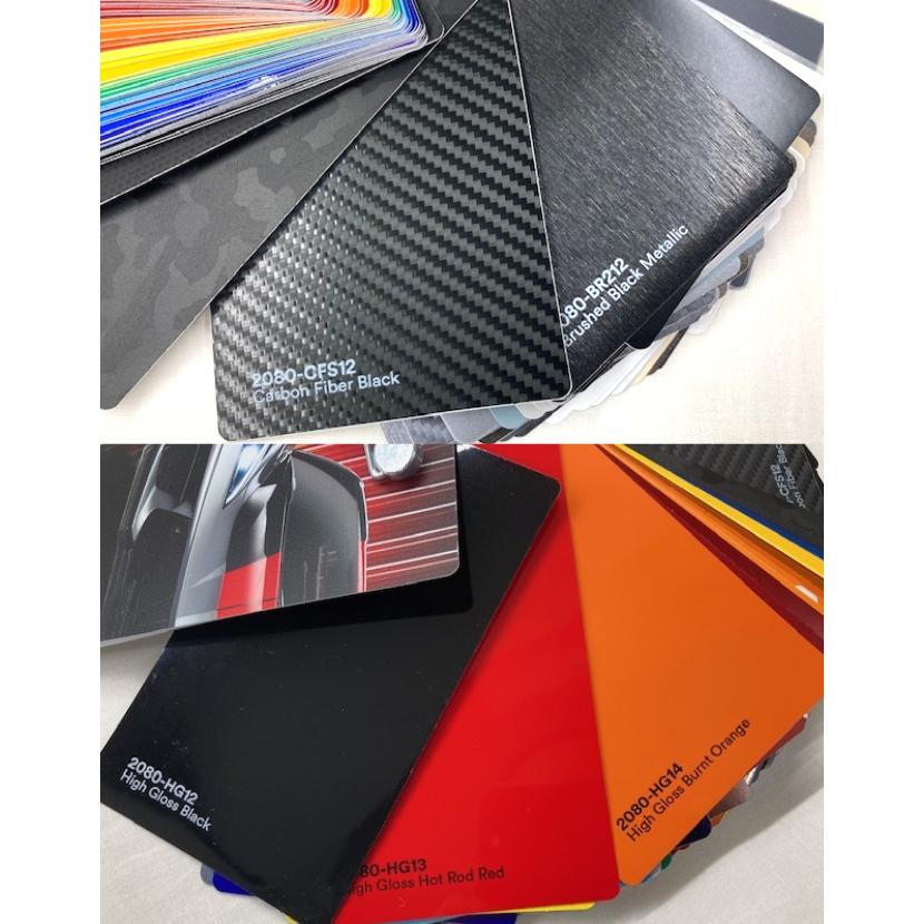 3M2080 カーラッピングフィルム カラーサンプルスウォッチ 比較確認用