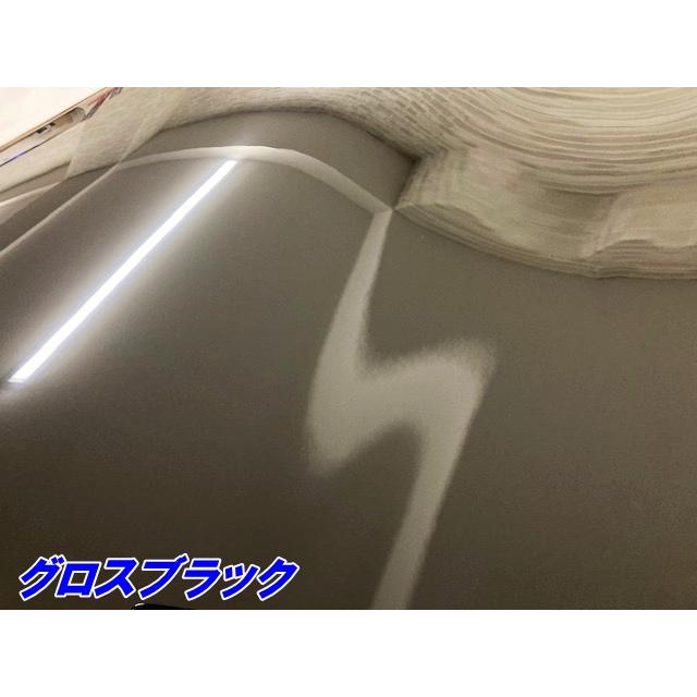 ペイントプロテクションフィルム グロスブラック 152cm×15m カラー PPF (TPU) プロテクションフィルム 艶あり黒 ピアノブラック 車 ボディラッピングの画像