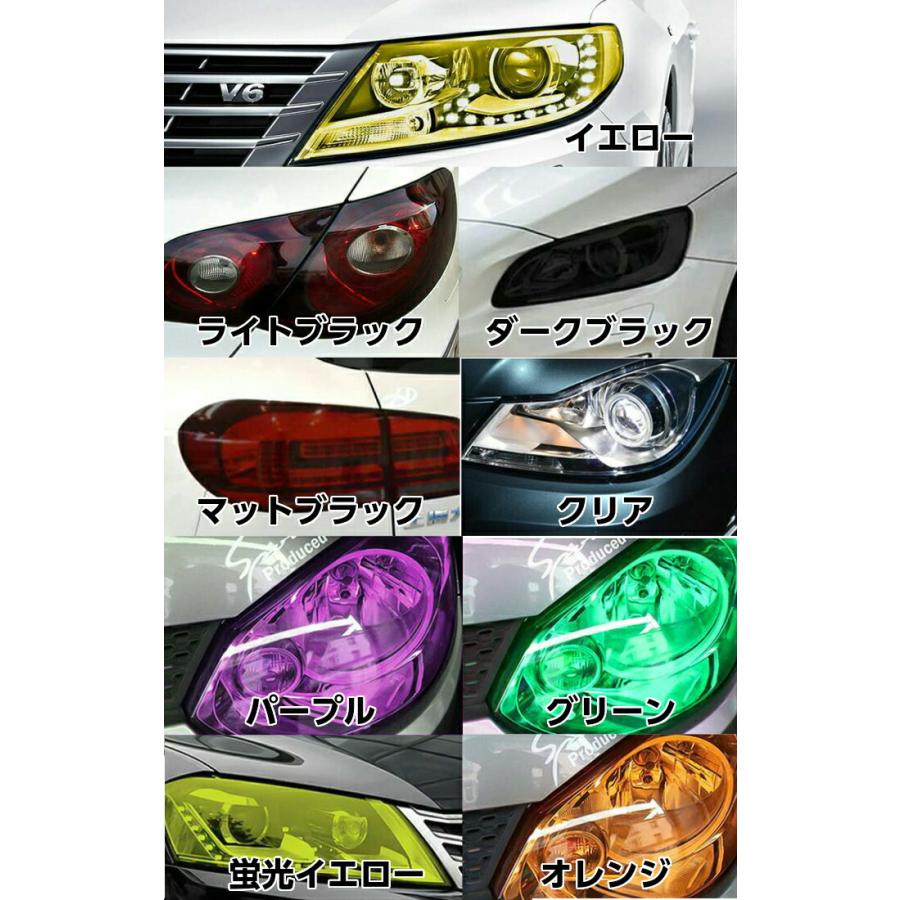 超人気高品質 カーフィルム ヘッドライト テールランプ マーカー レンズフィルム 赤 車 カー レンズフィルム ヘッドライト テールランプ サイドマーカー ハイエース