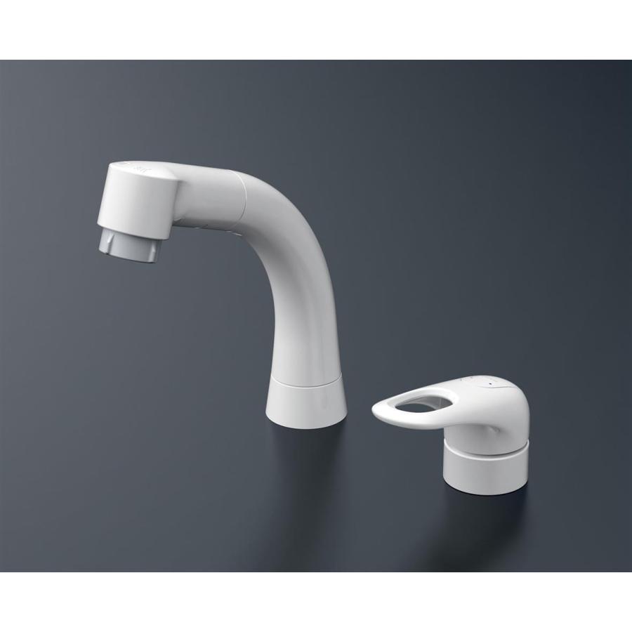 在庫あり！ TLS05301J  台付シングル混合水栓（エコシングル、ハンドシャワー）（旧品番：TL362E1S） | TOTO