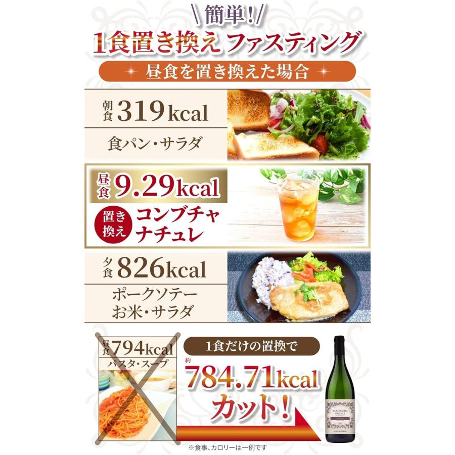 医師監修】コンブチャ 酵素ドリンク 低糖度 甘味料不使用