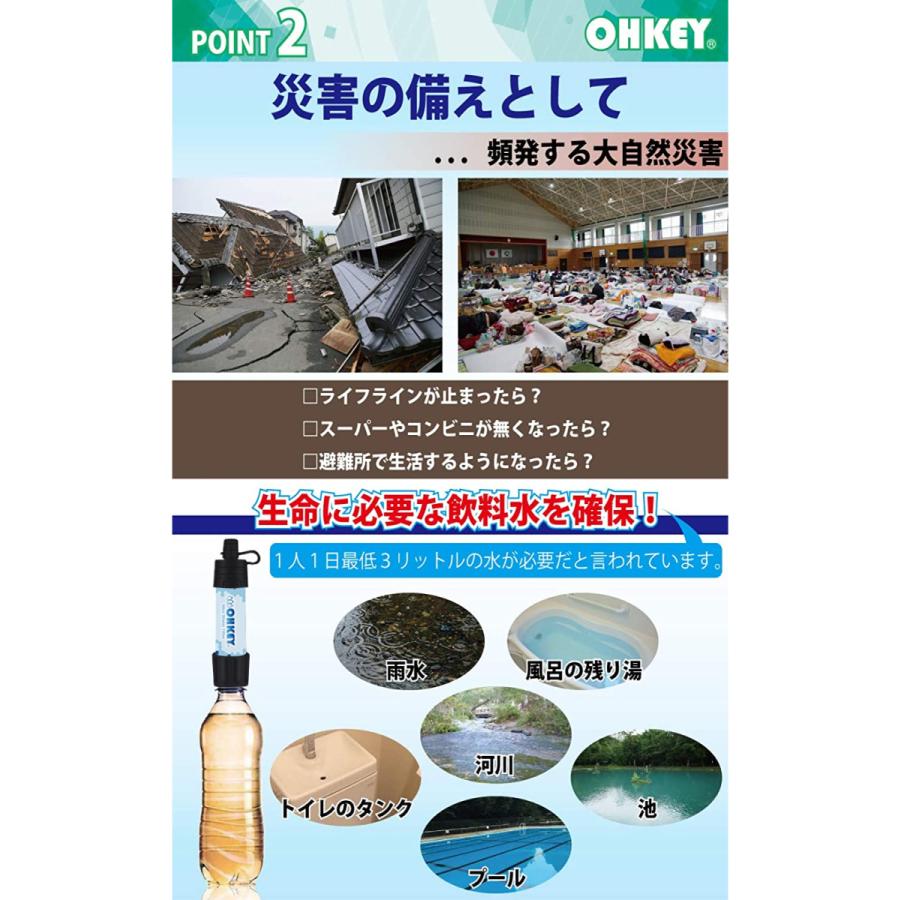 ヤフー1位 携帯浄水器 濾過器 浄水器 アウトドア 災害 登山 断水 キャンプ 検査済 日本仕様 Ohkey04 Nszstore Yahoo 店 通販 Yahoo ショッピング