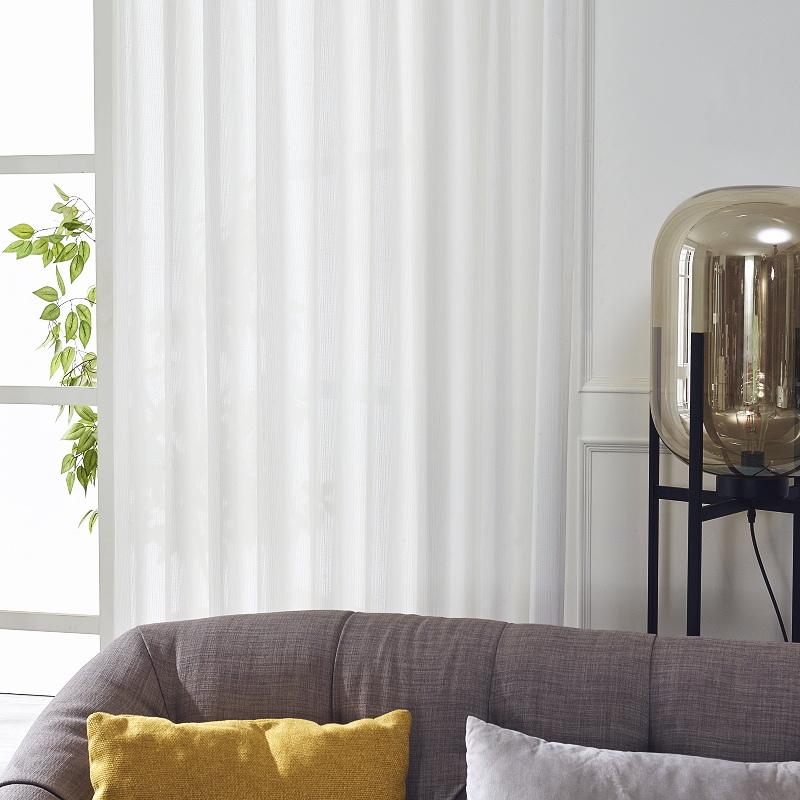 レースカーテン UVカット ミラー効果で昼間外から見えにくい 2倍ヒダ