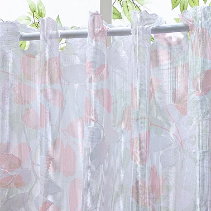 〈utako798様ご確認用〉カフェカーテン　お花柄ボイルレース♪ハンドメイド☆ 4219chb01.jpg